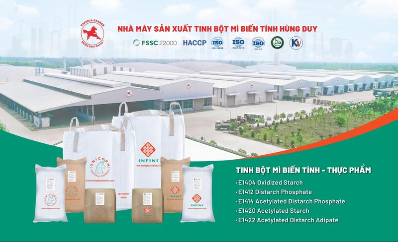 tinh bột mì biến tính