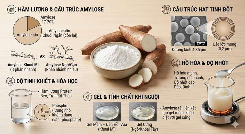 tinh bột sắn thực phẩm