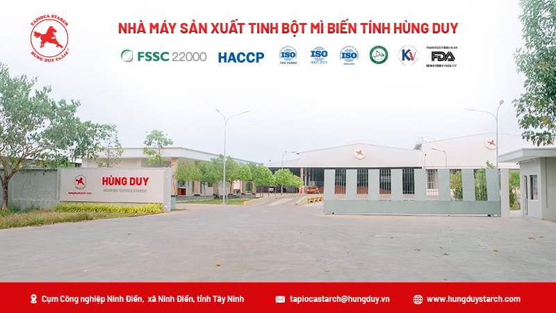 tinh bột biến tính oxy hóa oxidized starch
