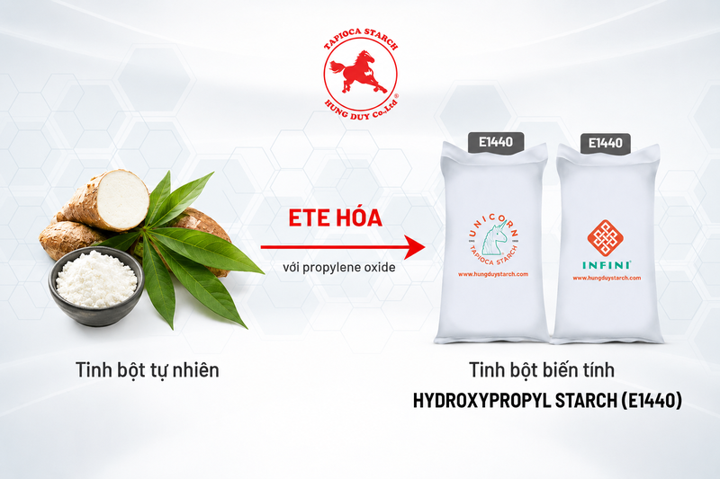 tinh bột biến tính