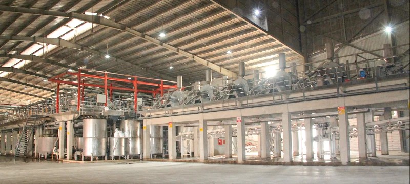 dây chuyền sản xuất tinh bột sắn