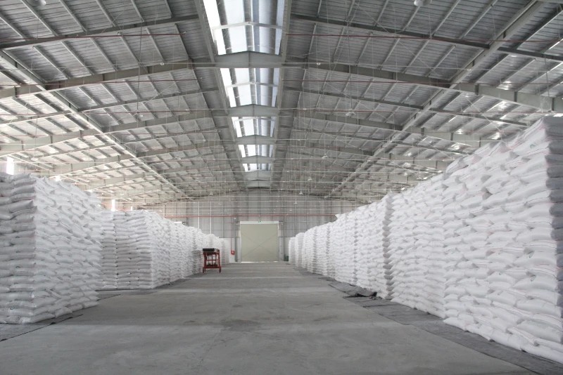 quy trình sản xuất tinh bột khoai mì